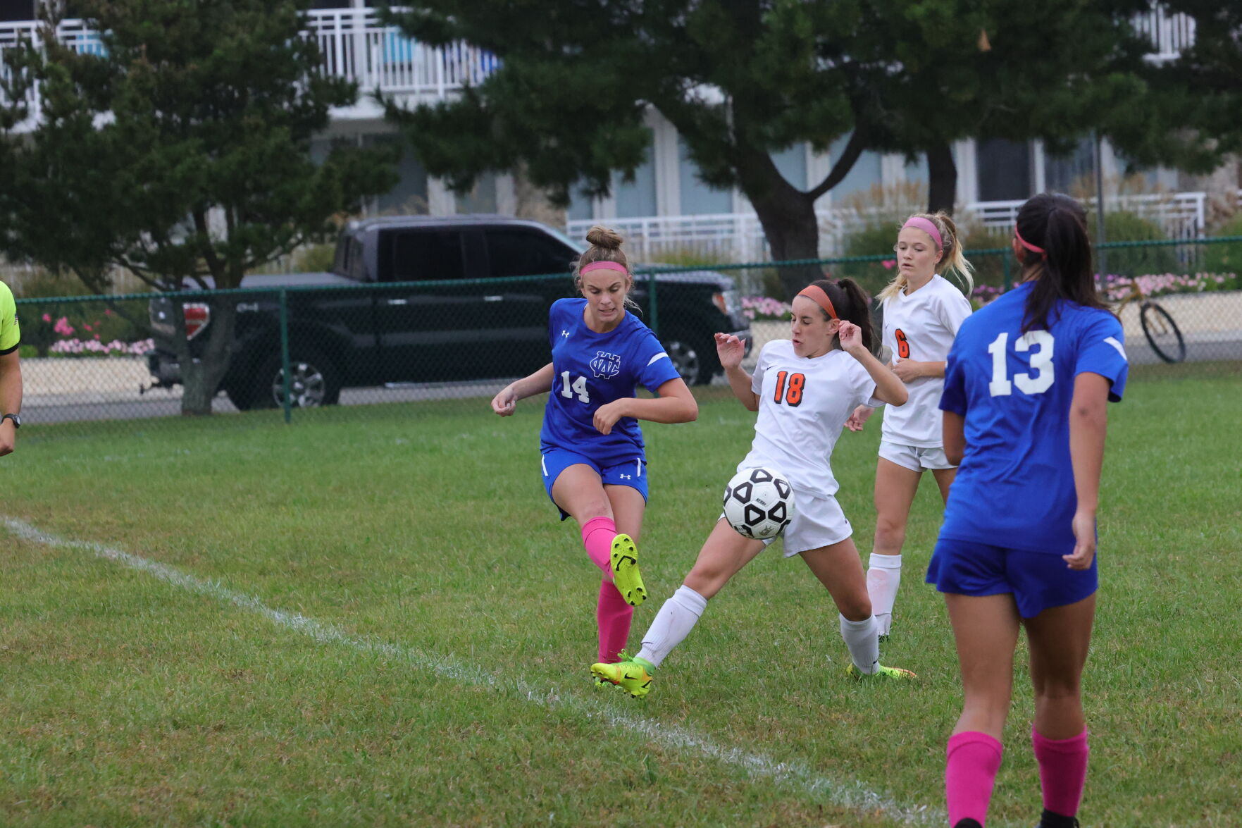 Middle vs Wildwood Catholic soccer game